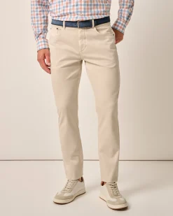Carmel Sateen 5-Pocket Pants