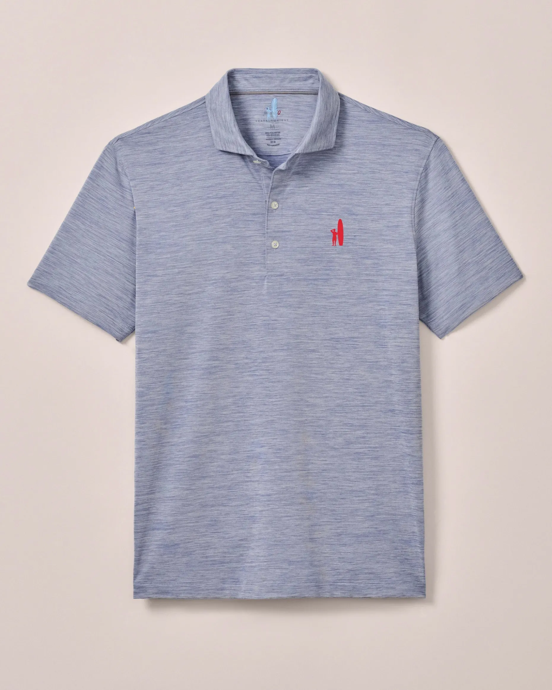 Custom Surfer Logo Huronn Featherweight Performance Polo