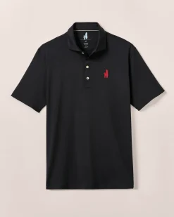 Custom Surfer Logo Huronn Featherweight Performance Polo