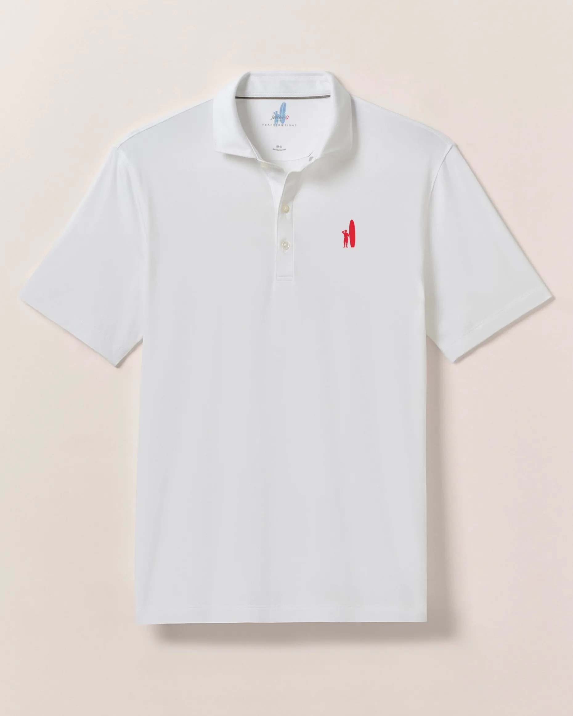 Custom Surfer Logo Huronn Featherweight Performance Polo