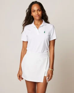 Custom Surfer Logo Sadie Performance Jersey Polo