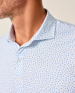 Featherweight Performance Polo - Plumeria