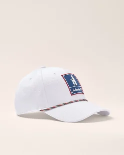 Johnnie-O Square Logo Rope Hat