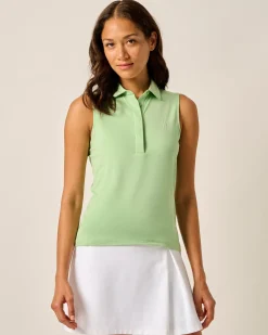 Kaylee Performance Sleeveless Polo