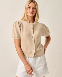 Lizzie Puff Sleeve Cardigan