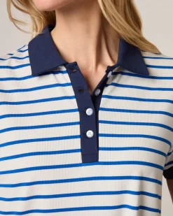 Maisie 4-Button Performance Polo