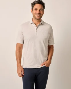 Original 4-Button Polo - Coastal Wash