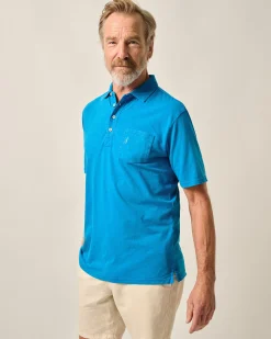Original 4-Button Polo - Coastal Wash