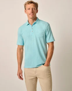 Original 4-Button Polo - Coastal Wash
