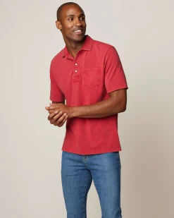 Original 4-Button Polo - Coastal Wash