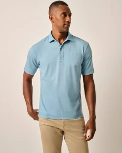 Original 4-Button Polo - Coastal Wash