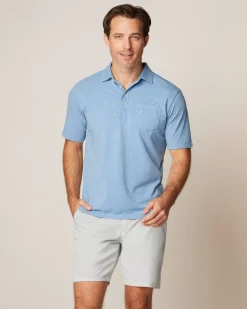 Original 4-Button Polo - Coastal Wash