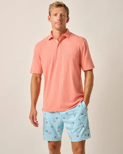 Original 4-Button Polo - Heathered 2.0