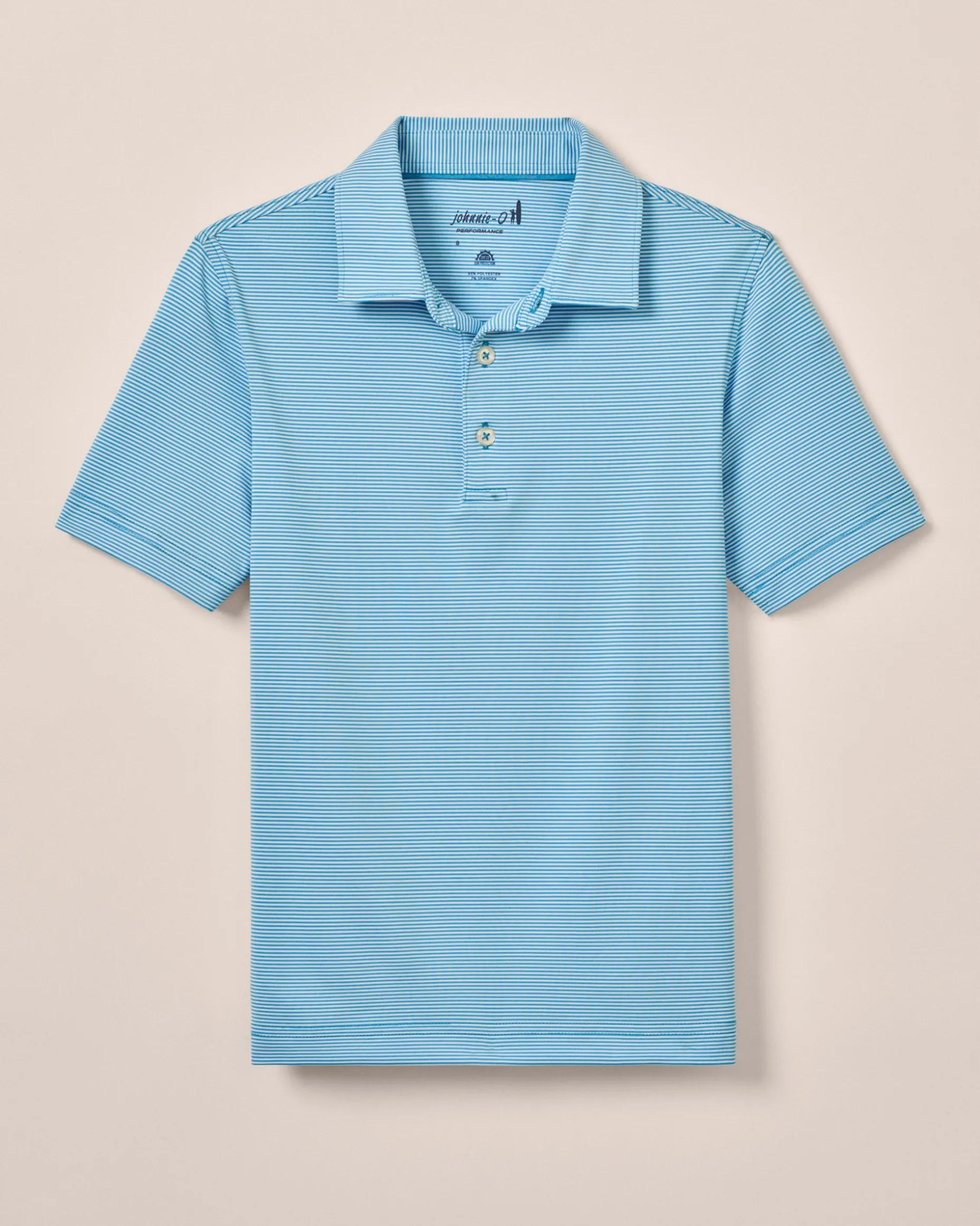 Performance Jersey Jr. Polo - Lyndonn Stripe