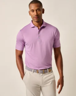 Performance Jersey Polo - Lyndonn Stripe