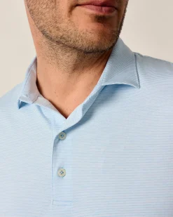 Performance Jersey Polo - Lyndonn Stripe