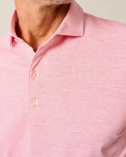 Performance Jersey Polo - Lyndonn Stripe