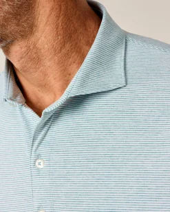 Performance Jersey Polo - Lyndonn Stripe