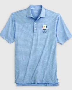 Ryder Cup Lyndonn Striped Performance Jersey Polo