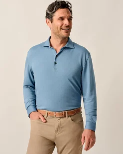 Top Shelf Long Sleeve Performance Polo - Highburry