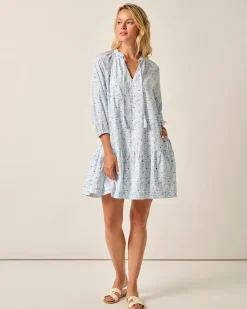 Vanessa Floral Cotton Blend Mini Dress
